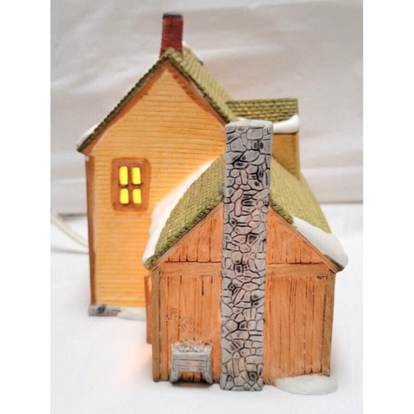 Vintage Dept 56 New England Village Series LIVERY STABLE & BOOT SHOP #65307 - Picture 4 of 8